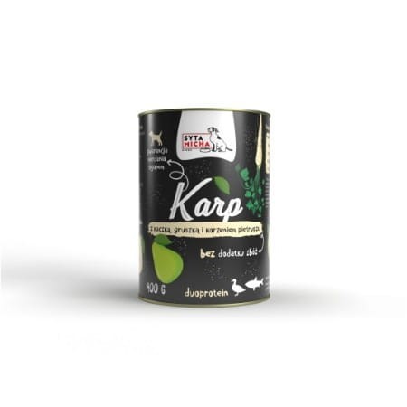 Karma mokra karp z gruszką i korzeniem pietruszki 400 g.jpg