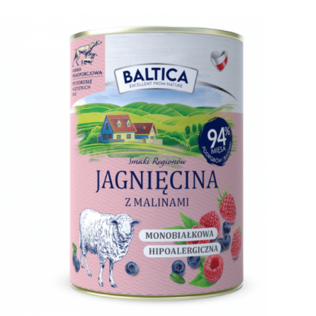 Baltica karma mokra jagnięcina z malinami 400g.png