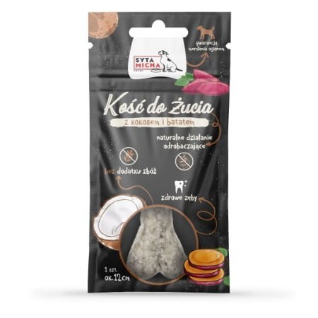 Kość do żucia kokos z batatem 12 cm WEGE.jpg