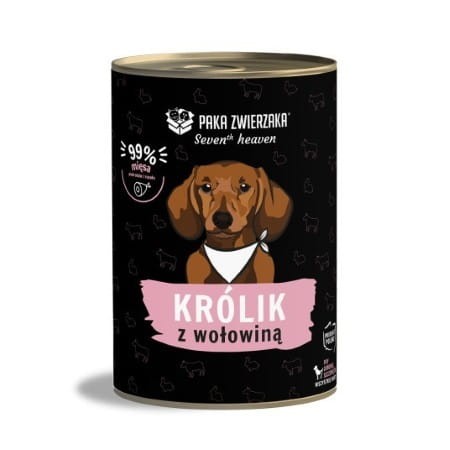 PAKA ZWIERZAKA Karma mokra SH Królik z wołowiną (RabbitBeef) 400g.jpg