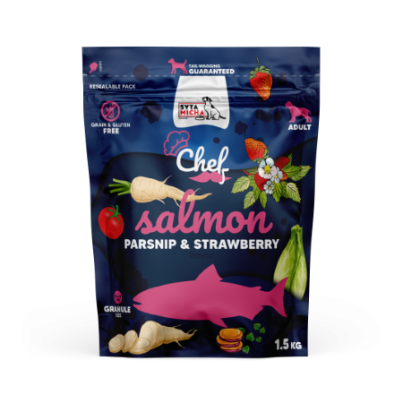 SYTA MICHA karma sucha CHEF łosoś 1,5 kg.png