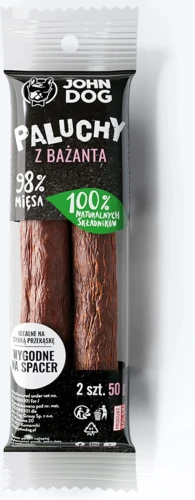 john-dog-przysmak-dla-psa-paluch z-bażanta.webp